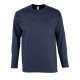 Футболка мужская с длинным рукавом MONARCH, темно-синий, 4XL, 100% хлопок, 150 г/м2