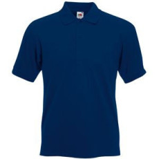 Поло Slim Fit Polo, темно-синий_S, 97% х/б, 3% эластан, 220 г/м2