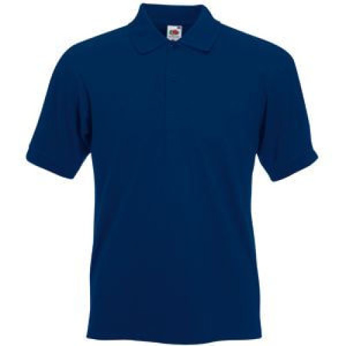 Поло Slim Fit Polo, темно-синий_S, 97% х/б, 3% эластан, 220 г/м2