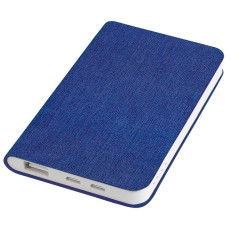 Универсальный аккумулятор Provence (5000mAh),синий,7,5х12,1х1,1см, искусственная кожа,плас