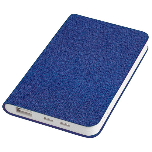 Универсальный аккумулятор Provence (5000mAh),синий,7,5х12,1х1,1см, искусственная кожа,плас