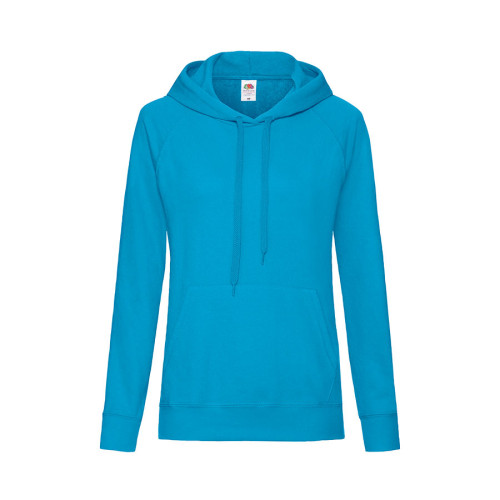 Толстовка женская LIGHTWEIGHT, ультрамарин_S, 80% хлопок, 20% полиэстер, 240 г/м2