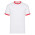 Футболка Ringer T, белый с красным_2XL, 100% х/б, 160 г/м2 Футболка Ringer T, белый с красным_2XL, 100% х/б, 160 г/м2