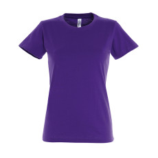 Футболка женская IMPERIAL WOMEN, фиолетовый_2XL, 100% х/б, 190 г/м2