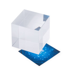 Пресс-папье CUDOR в подарочной коробке, 5x5x5см, стекло