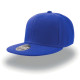 Бейсболка SNAP BACK, 6 клиньев, пластик. застежка, синий, 100% п/э,100% х/б, 400 гр/м2