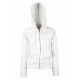 Толстовка Lady-Fit Hooded Sweat Jacket, белый_XS, 75% х/б, 25% п/э, 280 г/м2