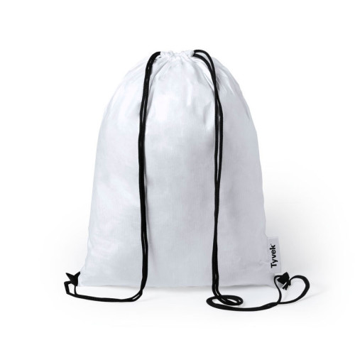 Рюкзак Sandal, белый, 42x34 см, 100% полиэтилен (тайвек)
