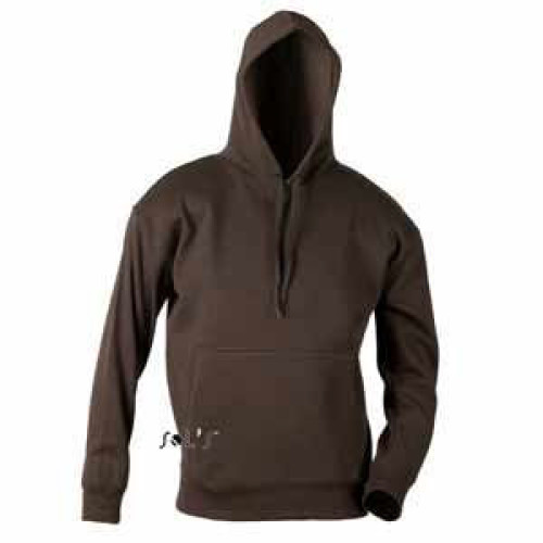 Толстовка Slam, шоколадный_2XL, 50% хлопок, 50% полиэстер, 320м/г2