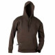 Толстовка Slam, шоколадный_2XL, 50% хлопок, 50% полиэстер, 320м/г2