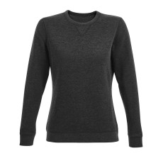 Толстовка женская Sully Women, т.серый меланж, L, 60% хлопок 40% полиэстер, 280 г/м2