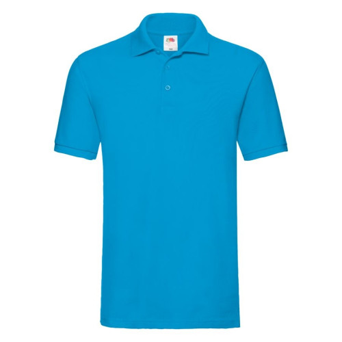 Поло Premium Polo, лазурно-голубой_L, 100% х/б, 180 г/м2