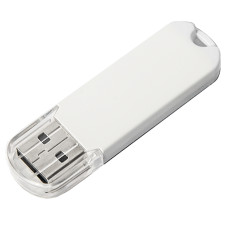 USB flash-карта UNIVERSAL (16Гб), белая, 5,8х1,7х0,6 см, пластик