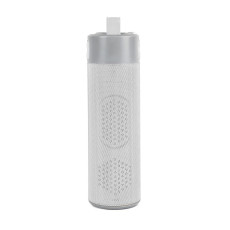 Bluetooth колонка с зарядным устройством(2000mAh) и моноподом Turbo Tube,белый с серым,18х5,5х5,3с
