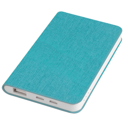 Универсальный аккумулятор Provence (5000mAh),голубой,7,5х12,1х1,1см, искусственная кожа,пл