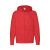 Толстовка без начеса Lightweight Hooded Sweat,  красный, S, 80% х/б 20% полиэстер, 240 г/м2