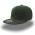 Бейсболка SNAP BACK, 6 клиньев, пластик. застежка, зеленый,100% п/э,100% х/б, 400 гр/м2
