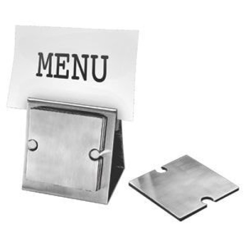 Подставки под кружку/стакан Dinner 6 штук  и держатель для меню;10,5х7,8х10,5 см;8,3х8,3х0,2см