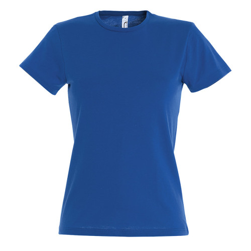 Футболка женская MISS, ярко-синий, 2XL, 100% хлопок, 150 г/м2