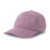 Бейсболка DAD HAT-S, 6 клиньев, металлическая застежка, сиреневый, 80% хлопок, 20% переработанный хлопок, 270 г/м2