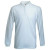 Поло Long Sleeve Polo, белый_L, 100% х/б, 170 г/м2