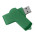 USB flash-карта SWING (16Гб), зеленый, 6,0х1,8х1,1 см, пластик USB flash-карта SWING (16Гб), зеленый, 6,0х1,8х1,1 см, пластик