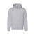 Толстовка мужская PREMIUM HOODED SWEAT JACKET, серый меланж_2XL, 70% х/б, 30% п/э, 260 г/м2