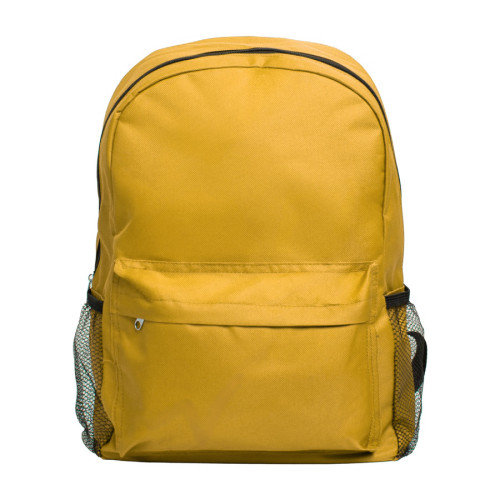 Рюкзак водостойкий DISCO, желтый, 38 x 28 x12 см, 100% полиэстер 600D