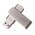 USB flash-карта SWING METAL (16Гб), серебристая, 5,3х1,7х0,9 см, металл