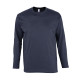 Футболка мужская с длинным рукавом MONARCH, темно-синий, 2XL, 100% хлопок, 150 г/м2