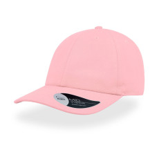 Бейсболка DAD HAT, 6 клиньев, металлическая застежка, розовый, 100% хлопок, 280 г/м2