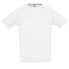 Футболка Sporty, белый_XS, 100% п/э, 140 г/м2