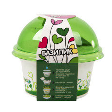 Комплект для выращивания. Моя микрозелень: БАЗИЛИК