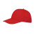 Бейсболка SUNNY, 5 клиньев, застежка на липучке, красный, 100% хлопок, плотность 180 г/м2 Бейсболка SUNNY, 5 клиньев, застежка на липучке, красный, 100% хлопок, плотность 180 г/м2
