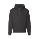 Толстовка мужская PREMIUM HOODED SWEAT JACKET, черный_2XL, 70% х/б, 30% п/э, 280 г/м2