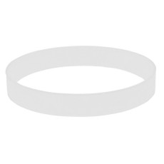 Браслет силиконовый FEST; 20 x 1,2 x 0,2 см; белый; силикон
