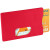 Защитный RFID чехол для кредитной карты Arnox, красный Защитный RFID чехол для кредитной карты Arnox, красный