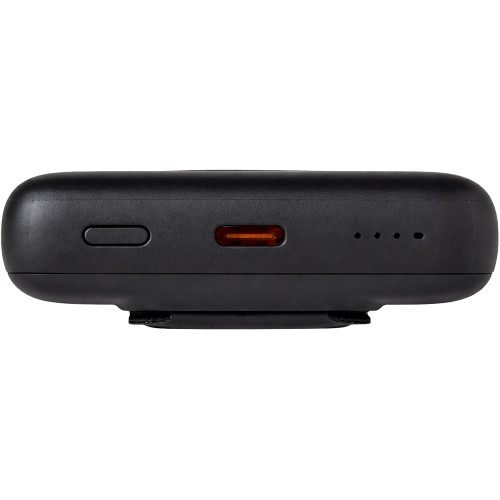 Магнитный беспроводной внешний аккумулятор 2-в-1 с подставкой Магфлекс, QC/PD, 10000 мАч, черный