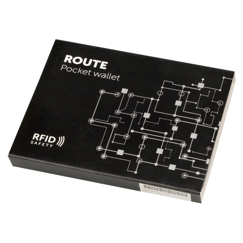 Кошелек Route RFID Safety, черный