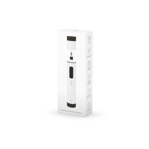 Отвертка аккумуляторная Rombica MyKit S1 White