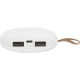 Универсальное зарядное устройство power bank в форме камня. 7800MAH. white