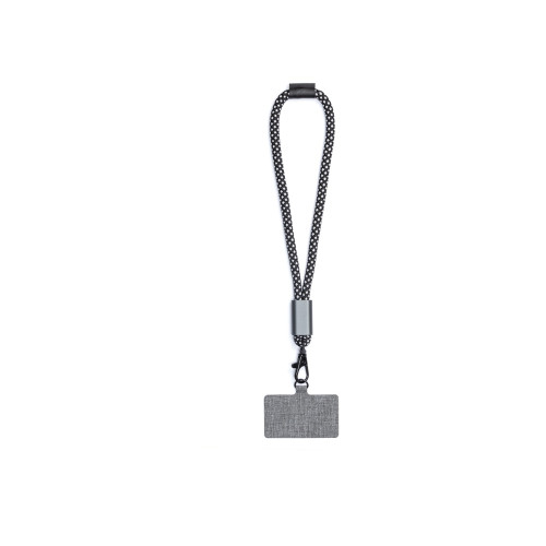 Ремешок-держатель для телефона на запястье Lany Wristband Eco, серый