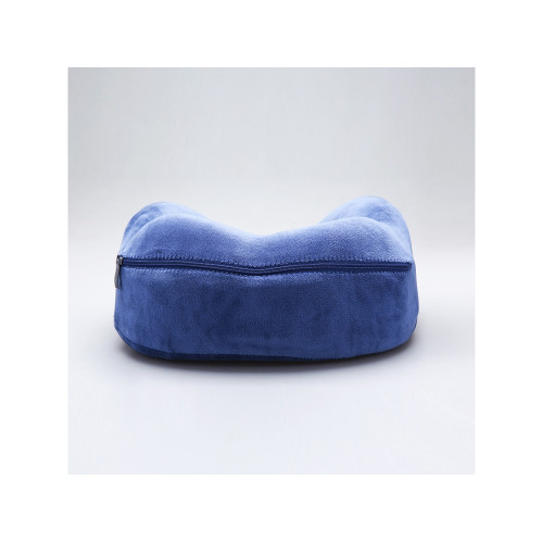Подушка для путешествий с эффектом памяти, с капюшоном Hooded Tranquility Pillow, синий