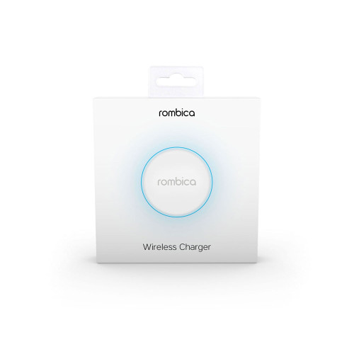 Беспроводное зарядное устройство Rombica  NEO Core Quick c быстрой зарядкой, белый (с лого)