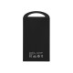 Портативное зарядное устройство Shine с зеркальной гравировкой, 4000 mAh, черный