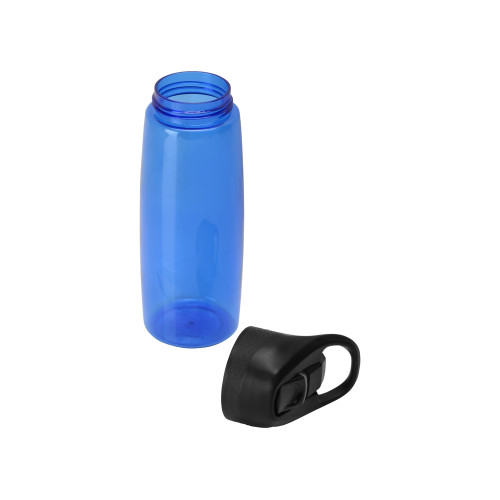 Бутылка c кнопкой Tank, тритан, 680мл Waterline, синий