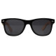 Солнцезащитные очки с бамбуковыми дужками в сером футляре