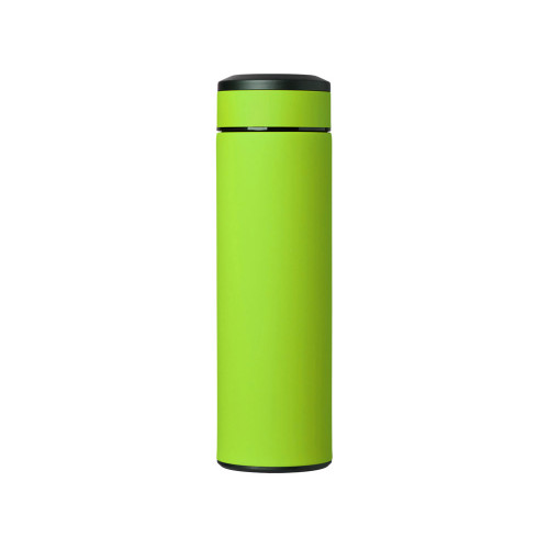 Вакуумный термос Vacuum Flask C1, soft touch, 420мл, зеленое яблоко