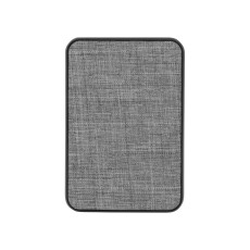 Портативное зарядное устройство из rPET Reborn, 5000 mAh, серый