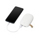 Универсальное зарядное устройство power bank в форме камня. 7800MAH. white